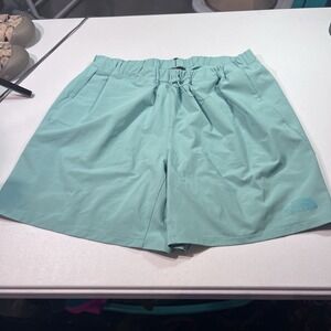 North Face Men's Shorts Quick Dry Hiking XL Teal EUC Camping Leisure